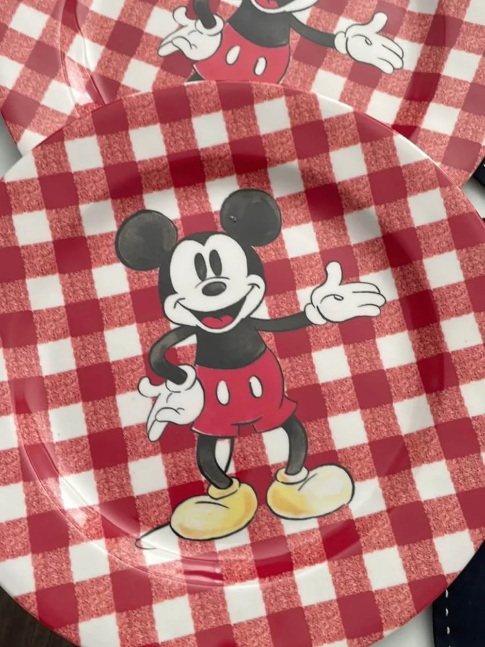 Pottery barn - Disney Mickey Mouse Plates & placemats